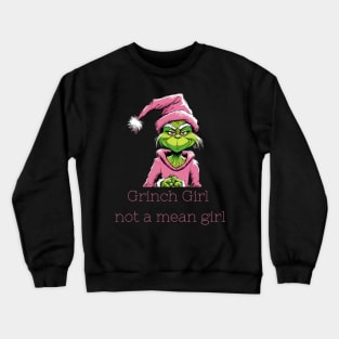 Grinch girl baby Crewneck Sweatshirt